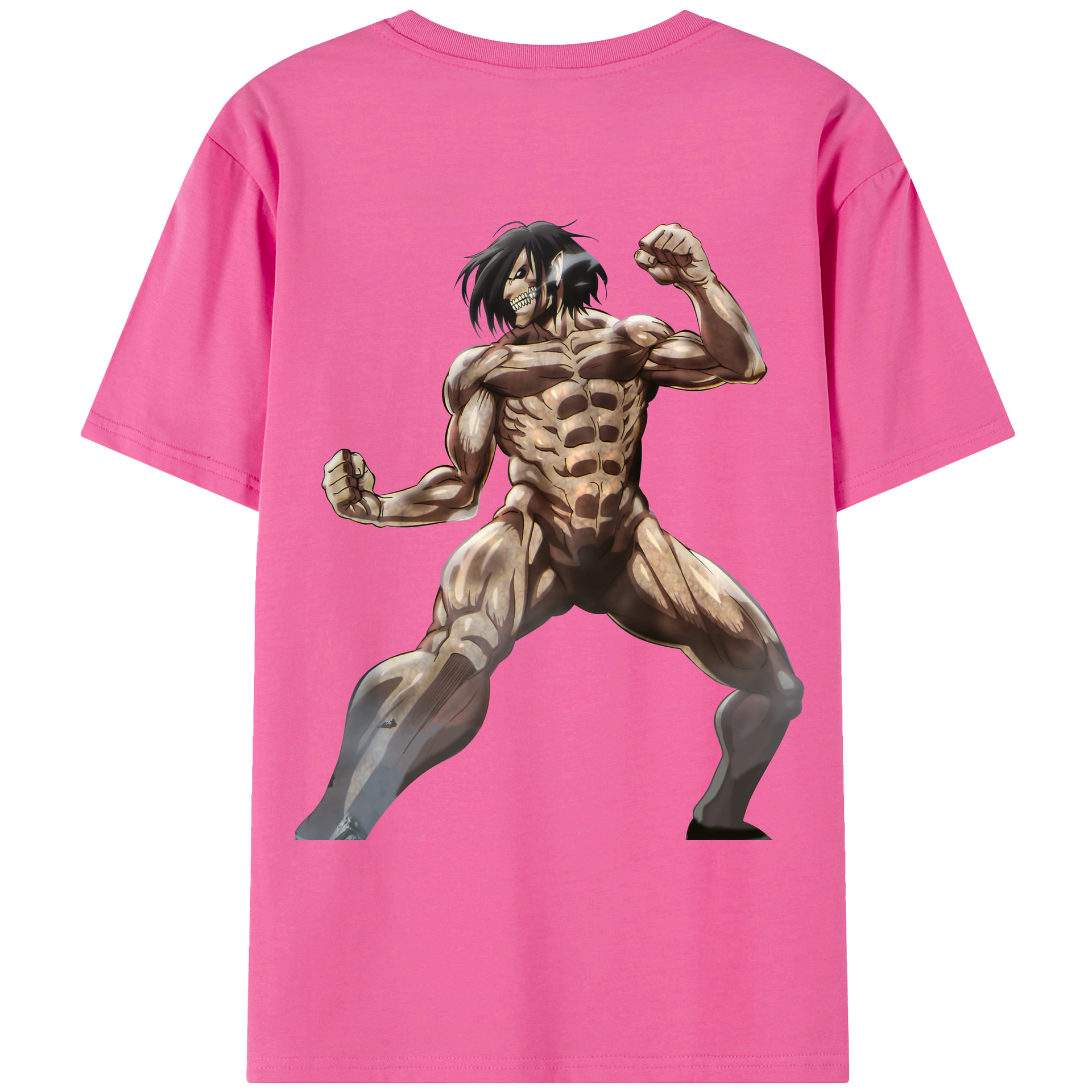 （画像用） 進撃の巨人 Attack on Titan レディース半袖Tシャツ(バックプリント)
